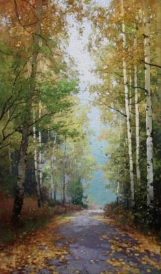 Path in autumn. Pryadko Yuriy