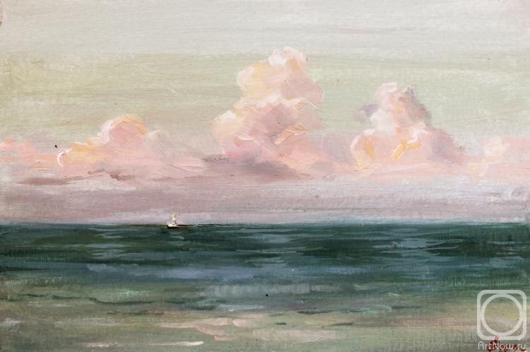 Rybina-Egorova Alena. Study morning sea