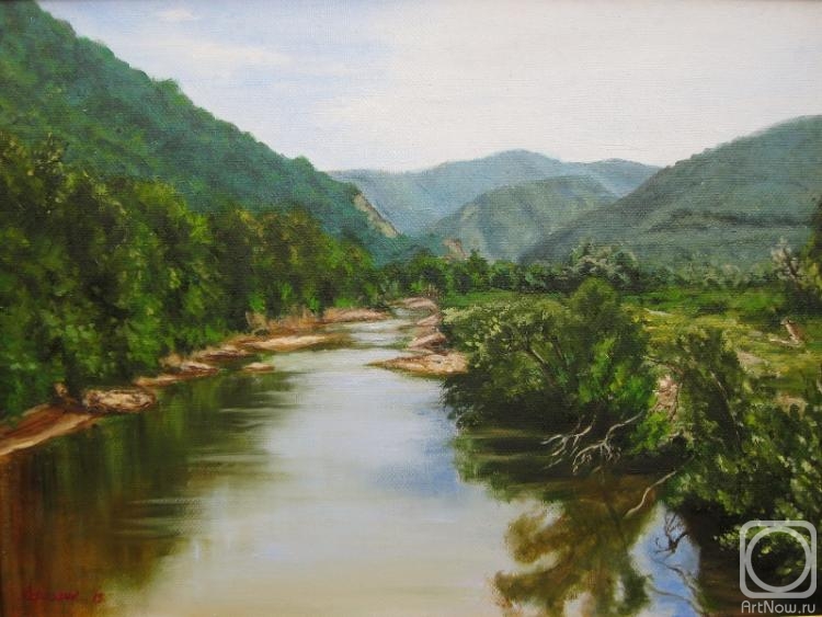 Neroznik Anna. Mountain river