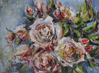 Roses from the garden. Kruglova Svetlana
