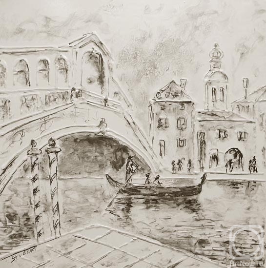 Stydenikin Yury. Venice. Rialto Bridge
