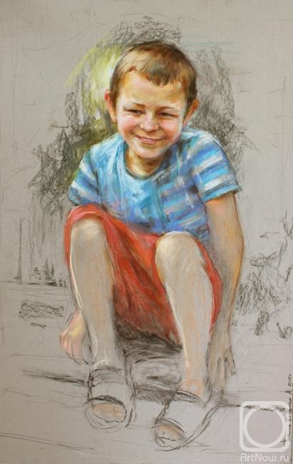 Rybina-Egorova Alena. Portrait of a Boy