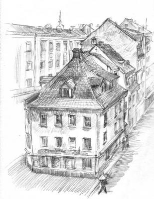 Riga sketches.10. Korhov Yuriy