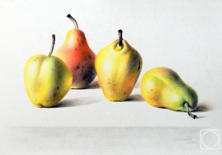 Khrapkova Svetlana. Pears