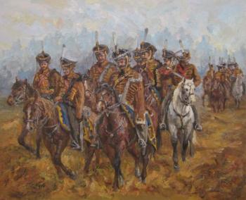 Okhtyrka hussars in 1812. Fedorov Dmitriy