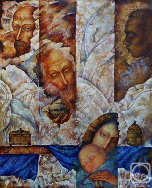 Naletova Olga. Adoration of the Magi