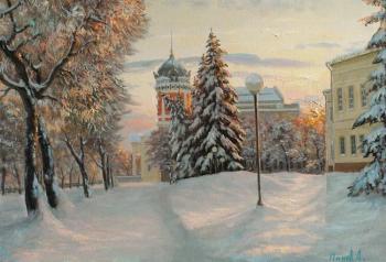 Ulyanovsk. Winter evening. Panov Aleksandr