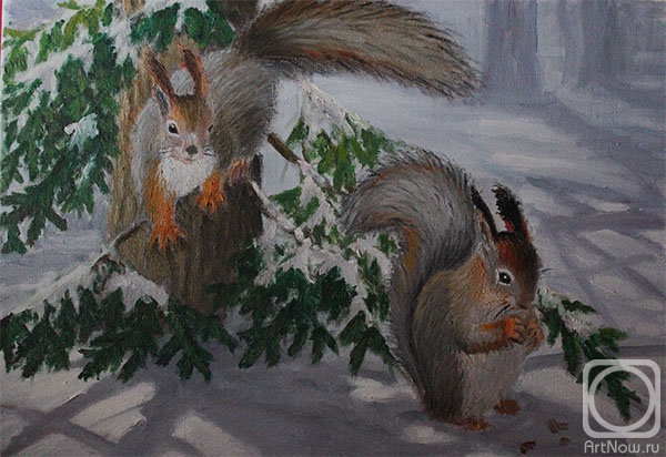Tertychnaya Natalya. Squirrels