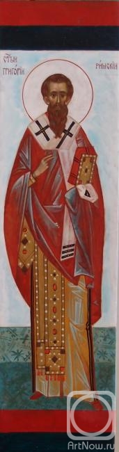 Kutkovoy Victor. Pillars of the King's Gate. Fragment. Saint Gregory the Great