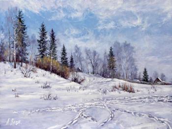 Winter Day. Snow paths. Volya Alexander