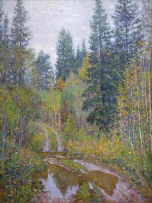 Forest road. Petrenko Boris