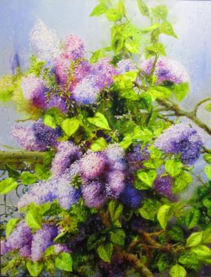 Lilac bush. Fedorova Irina