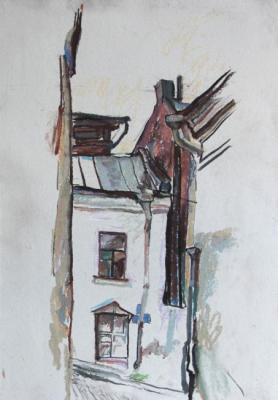 Картина «Старая улица. Выборг»