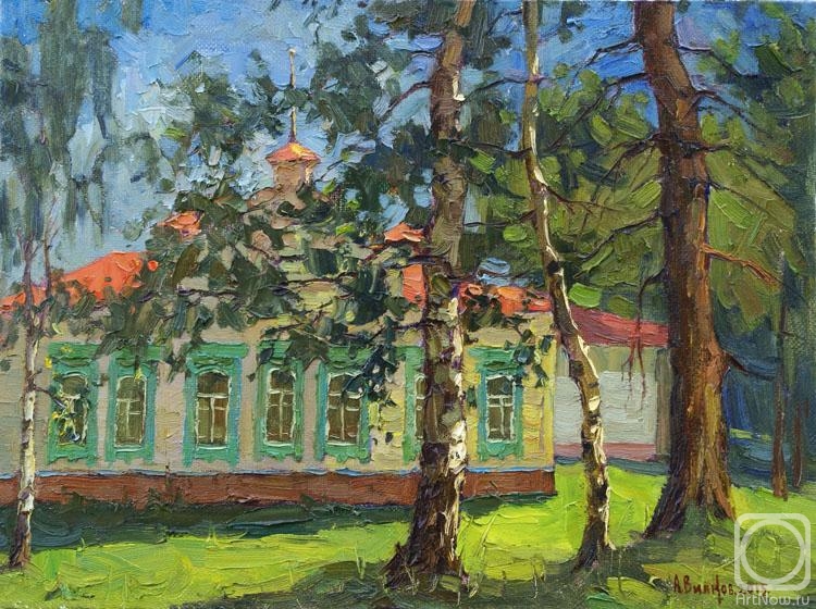 Vikov Andrej. Sunny day in the old manor house