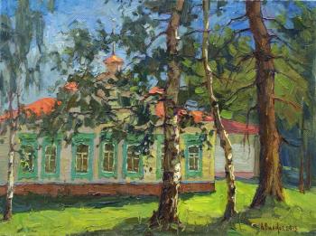 Sunny day in the old manor house. Vikov Andrej