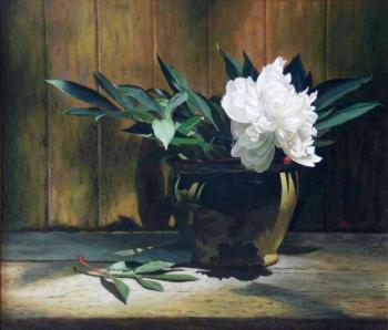 White color of summer. Veretelnikov Konstantin