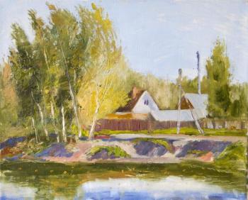 By the pond. Chernov Alexey