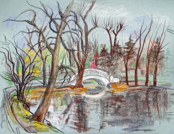 November 12. Bolshoy Golitsynsky pond. Karaceva Galina