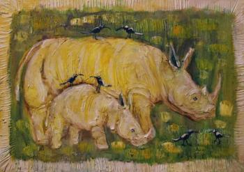Yellow Rhino. Rakhmatulin Roman