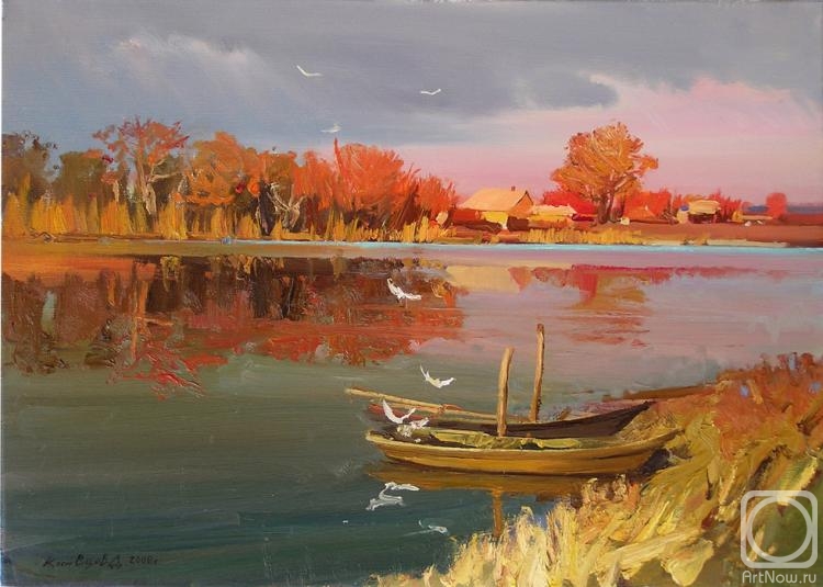 Kosivtsov Dmitriy. Autumn evening on Don