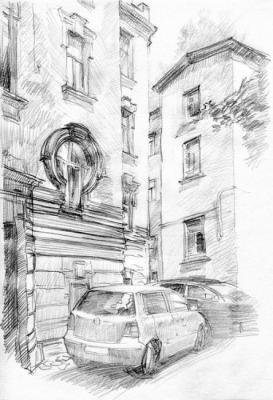 Riga sketches.16. Korhov Yuriy