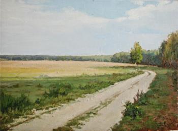 Landscape with road. Evgrafov Sergey