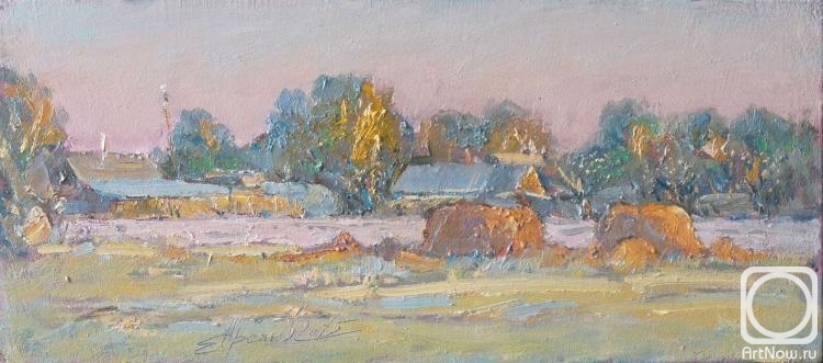 Arepyev Vladimir. Autumn Frost Morning