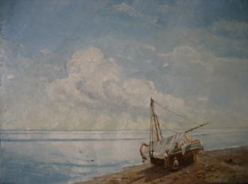 Quiet Sea (copy from the painting by Aivazovsky I. K.). Rogov Vitaly