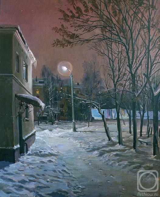 Loukianov Victor. Winter Night