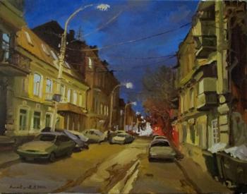 Night in Halturinsky Lane (Rostov-on-Don). Kosivtsov Dmitriy