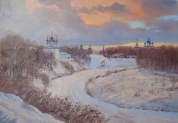 Suzdal. Winter evening. Plotnikov Alexander