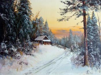 A winter afternoon. Lednev Alexsander