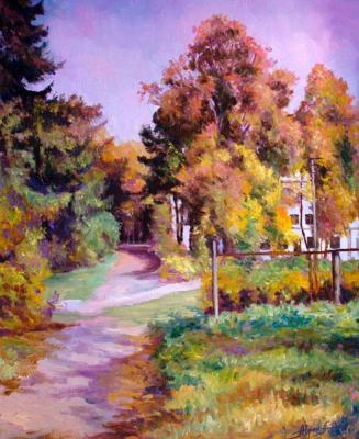 Along the autumn paths of Serednikov. Avrin Aleksandr