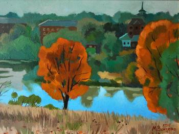 Zinchenko Michael Valerievich. View from the park to the city