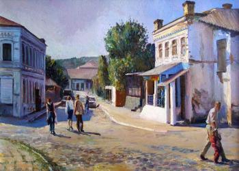 ... And people were walking on the pavement