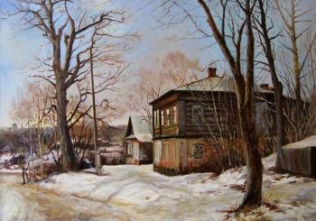 Winter in the suburbs. Avrin Aleksandr