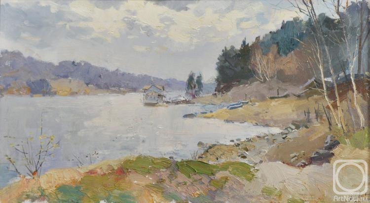 Lukash Anatoliy. In the Volga River