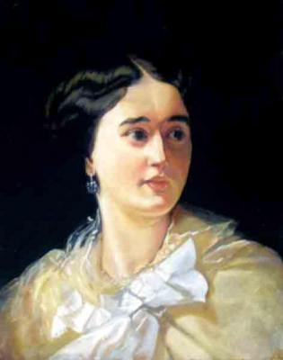 Portrait of Countess Alsufieva. Avrin Aleksandr
