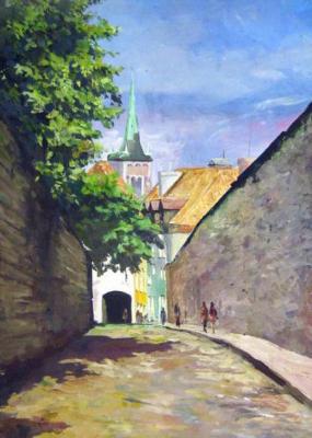 Old Tallinn Street. Avrin Aleksandr