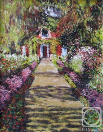 Basistov Sergey. Garden of the grandfather Monet