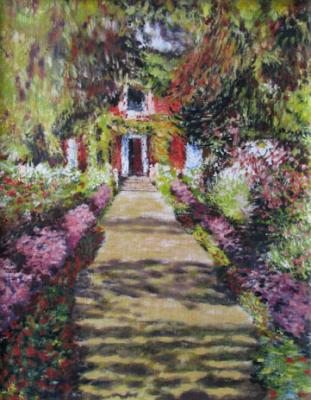 Garden of the grandfather Monet. Basistov Sergey