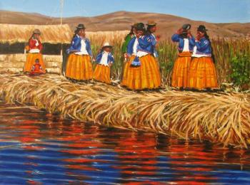 Peruvian women. Basistov Sergey