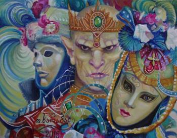 Venetian masquerade. Kharabadze Teimuraz