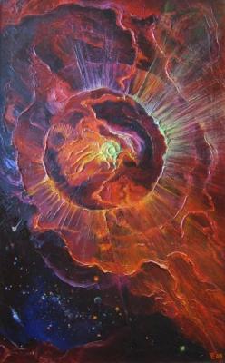 Supernova. Of the triptych of the birth of the galaxy. Terpilovskaya Elena