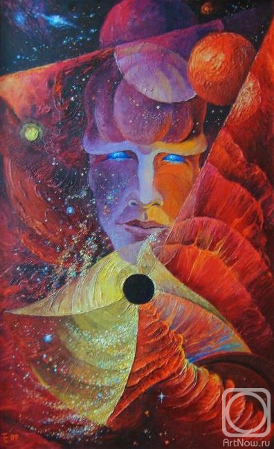 Terpilovskaya Elena. The absolute. Of the triptych of "The Birth of the Galaxy"