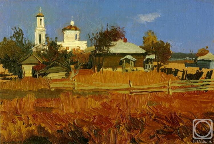 Kosivtsov Dmitriy. Fall in the village Elanskaya