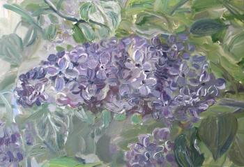 Lilac branch. Sechko Xenia