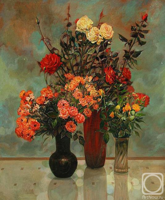 Sergeev Sergey. Autumn roses