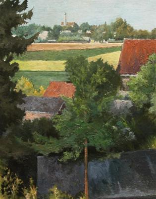 View of Augsburg Shtetslinga. Tafel Zinovy