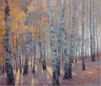 Gray birches. Terekhov Evgeny